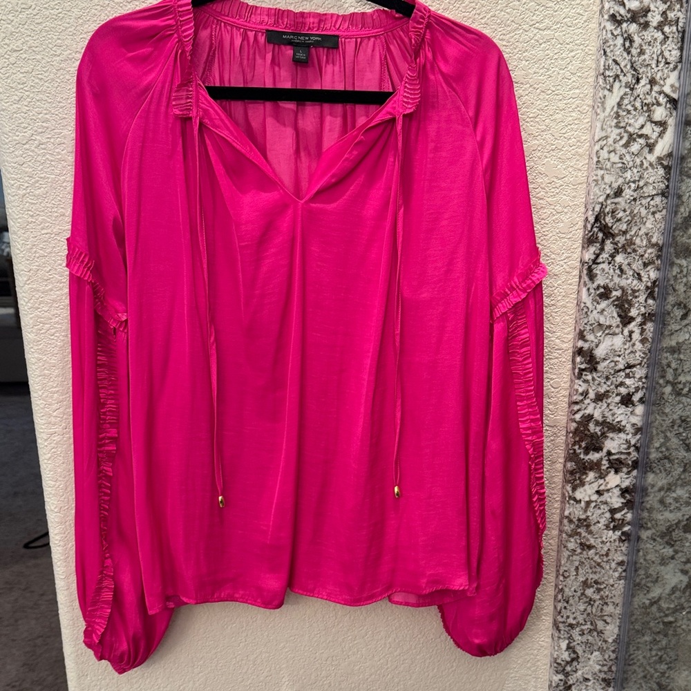 Vibrant Pink Women's Top. Marc New York